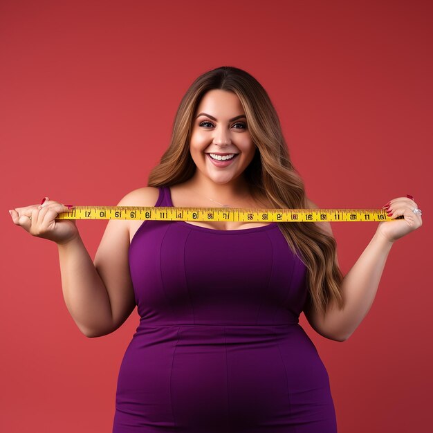 CloseUp Cropped Photo Portrait Shot of Overweight Person