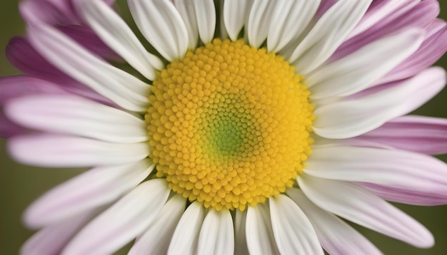 closeup of daisy flower with isolated with soft background