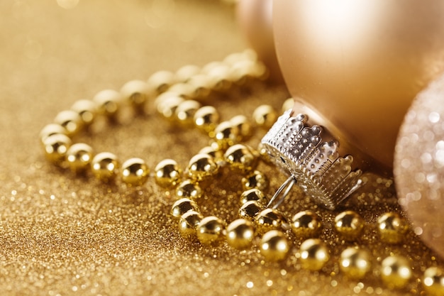 Closeup of decorative bauble