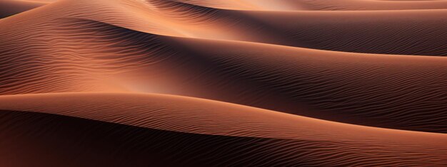 Closeup desert dune texture Intricate sand patterns AI Generative