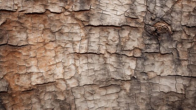 Деталь крупного плана текстуры естественной коры дерева в стиле обнаженных абстракций