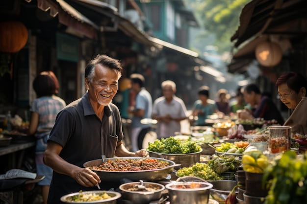 사람들의 세부 사항을 클로즈업하면 사람들의 삶의 장면에 직면하게 됩니다.