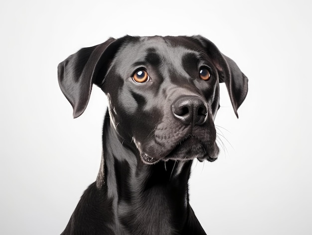 Closeup of a dog