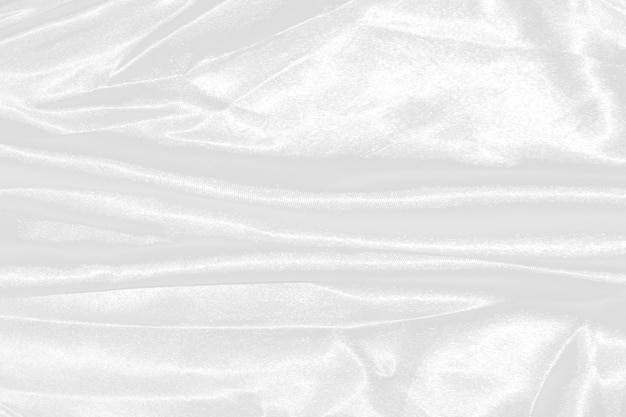 White cotton fabric texture background. Abstract white fabric with