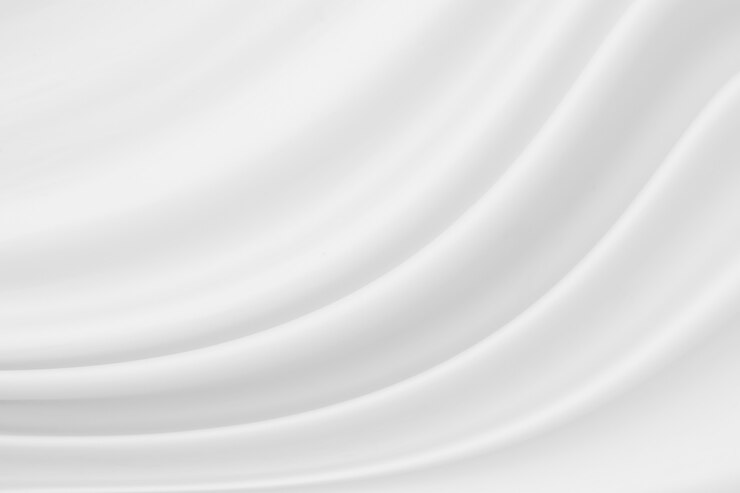 Photo closeup  elegant crumpled of white silk fabric cloth background and texture.