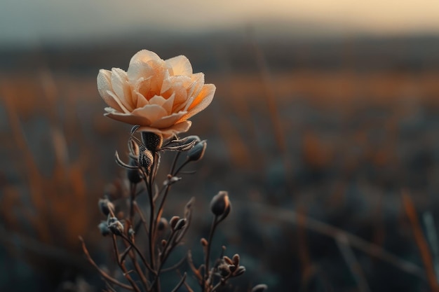 A closeup of a flower in full bloom