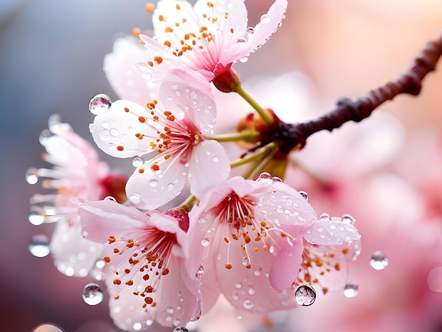 Photo closeup of flower petals