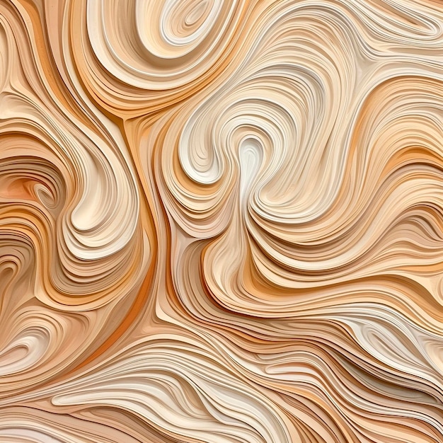 closeup of the folds of a beige silk fabric as background