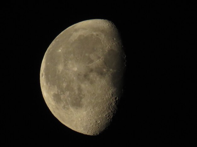 Closeup of full moon
