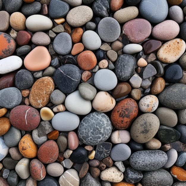 Photo closeup of gravel texture