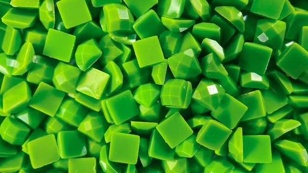 Крупные зеленые квадратные бриллианты для хобби алмазной вышивки и материалы для поделок для создания бриллианта