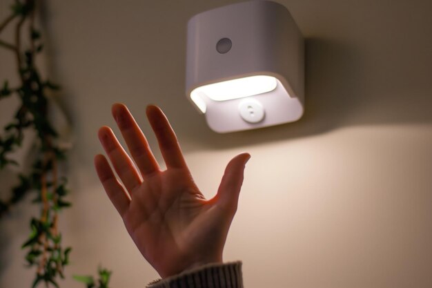 Motion Sensor LED Lamp