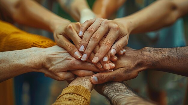 A CloseUp Of Hands Celebrating Wallpaper