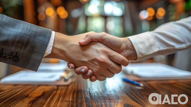 Photo a closeup of hands exchanging background