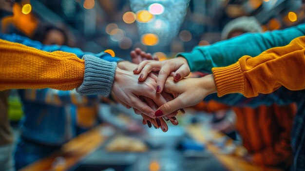 A CloseUp Of Hands Exchanging Ideas During Wallpaper