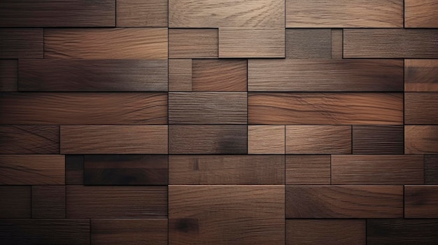 Closeup of herringbone parquet texture with natural wooden tones and patterns