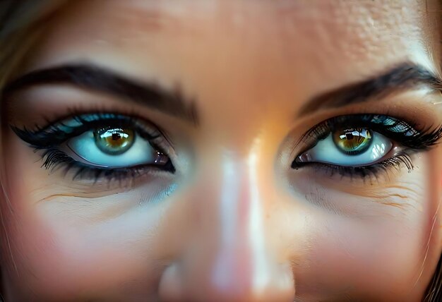 CloseUp of Human Eyes Revealing Depth and Emotion