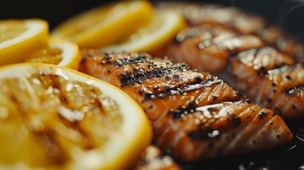 焼いた食べ物のクローズアップ画像 ジェネレーティブAI