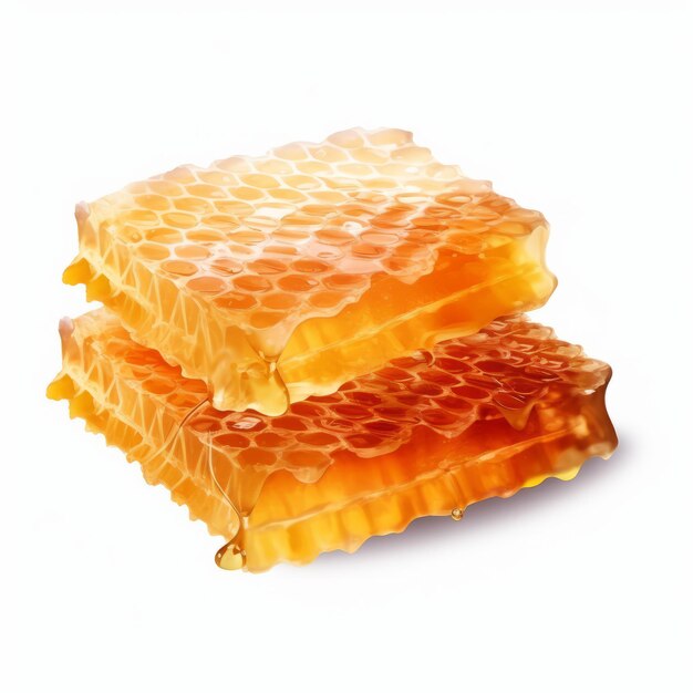 Closeup image of a honeycomb