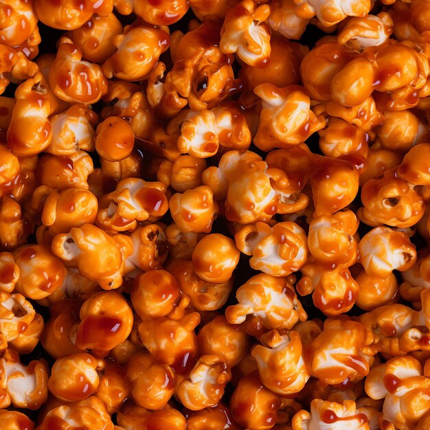 写真 スパイシー・ポップコーン (spicy popcorn) のクローズアップ画像