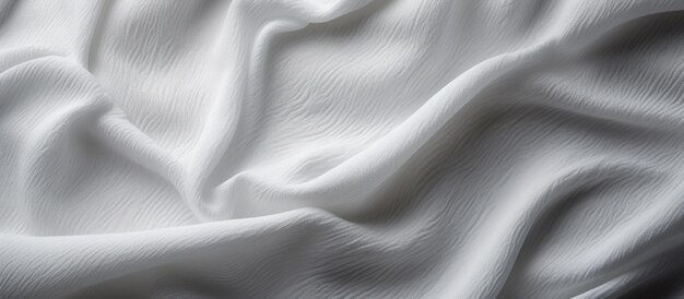 Photo closeup image of white towel fabric texture against black background