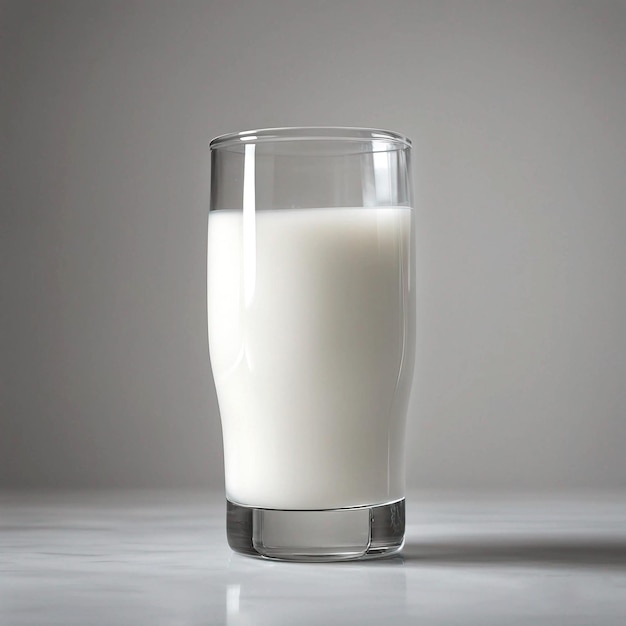 Closeup jars of milk