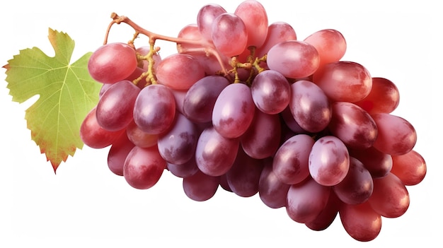 Крупный план крупного винограда из большой спелой аппетитной грозди. Ребенок помогает собирать сезонные ягоды.