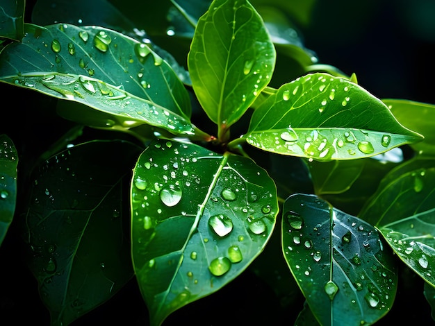 Closeup Leaf Image