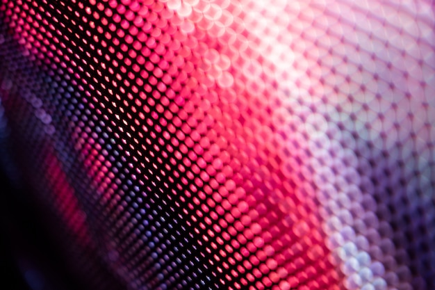 CloseUp LED blurred screen.Abstract background ideal for design.