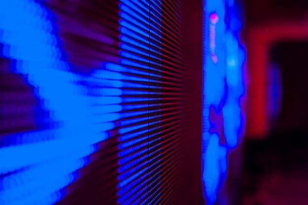 Closeup led blurred screen led soft focus background abstract\
background ideal for design