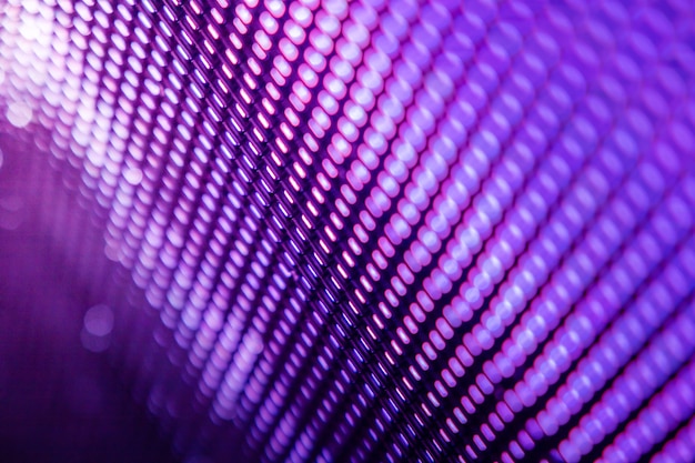 CloseUp LED blurred screen. LED soft focus background. abstract background