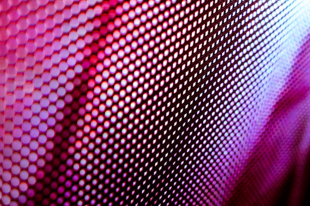 CloseUp LED blurred screen. LED soft focus background. abstract background