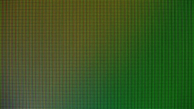 Светодиодный индикатор closeup загорается диодом из светодиодного экрана телевизора или светодиодного монитора