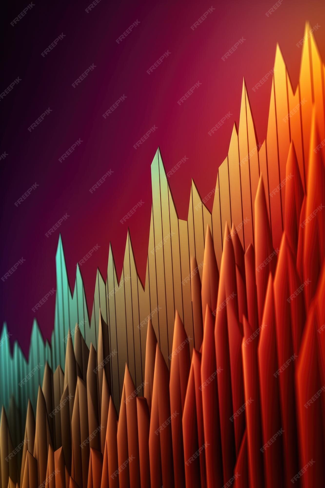 premium-ai-image-a-closeup-of-a-line-graph-showing-a-rising-trend