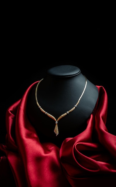 Photo closeup of luxury jewellery