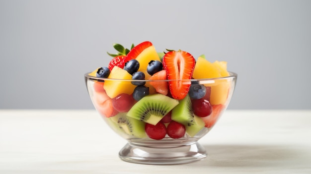 Closeup of mix fruit in a bowl