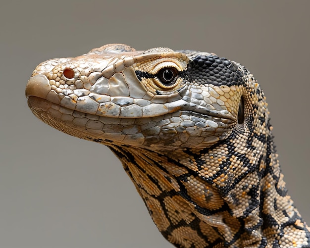 CloseUp of a Monitor Lizard