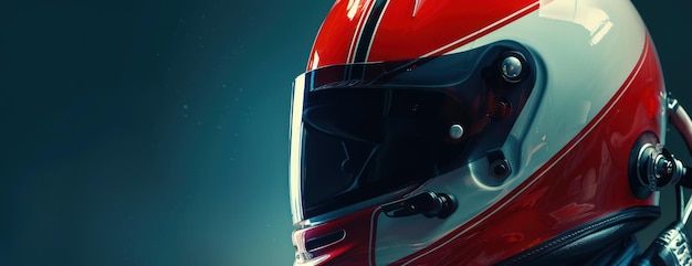 CloseUp of Motorcycle Helmet