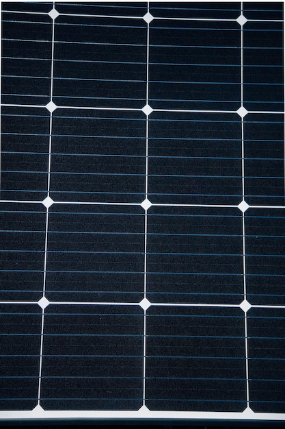 Photo closeup of a new solar panel renewable energy ecological solution electricity generation