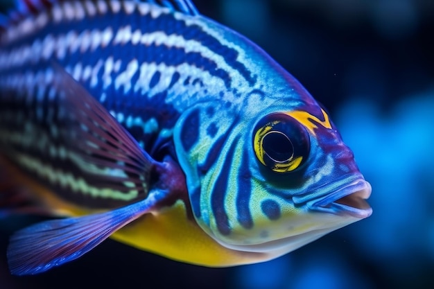 Closeup of an Ocean Fish