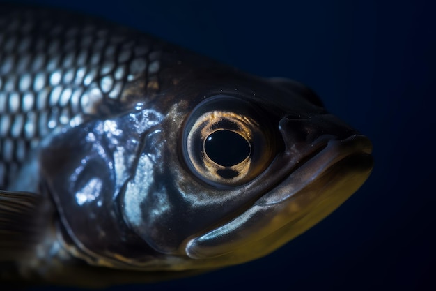 Closeup of an Ocean Fish