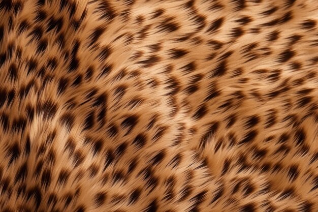 写真 茶色い動物の羊毛に似た美しい斑点の質感を持つ犬の毛皮のクローズアップ