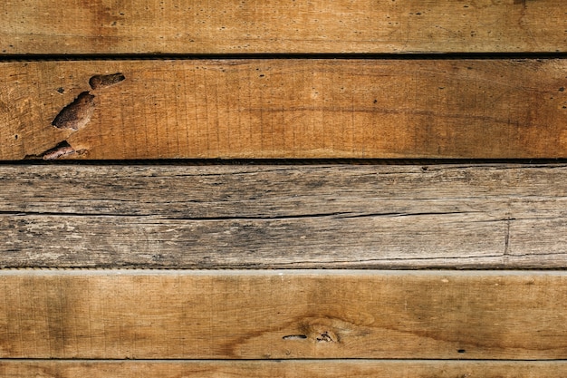 Closeup of an old wooden wall texture