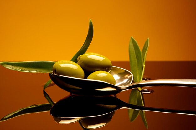 Впечатляющая деталь текстуры оливков, намоченных оливковым маслом