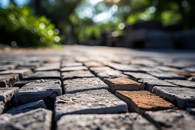 Closeup of a pavers tracks gripping the ground Paver image photography