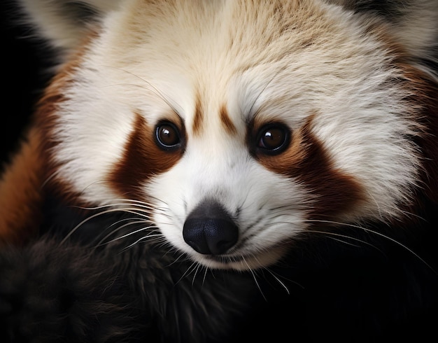 Closeup Photo Of BrownAndWhite Animals