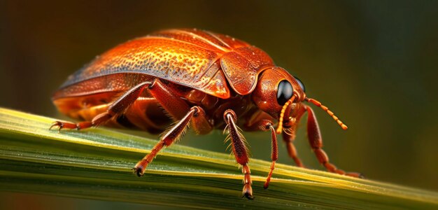 closeup photo of a bug