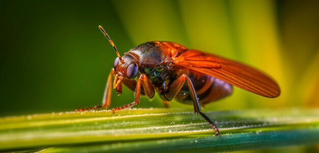 closeup photo of a bug