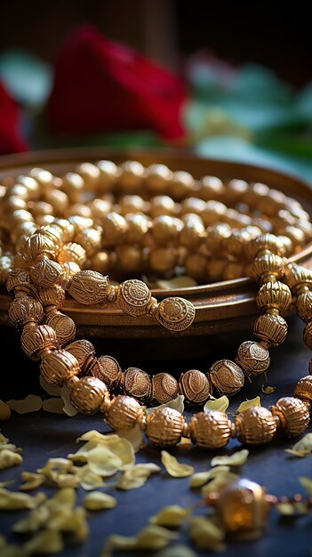 A closeup photo of Maha Shivratri traditional food Diwali Maha shivatri Decoration for Puja
