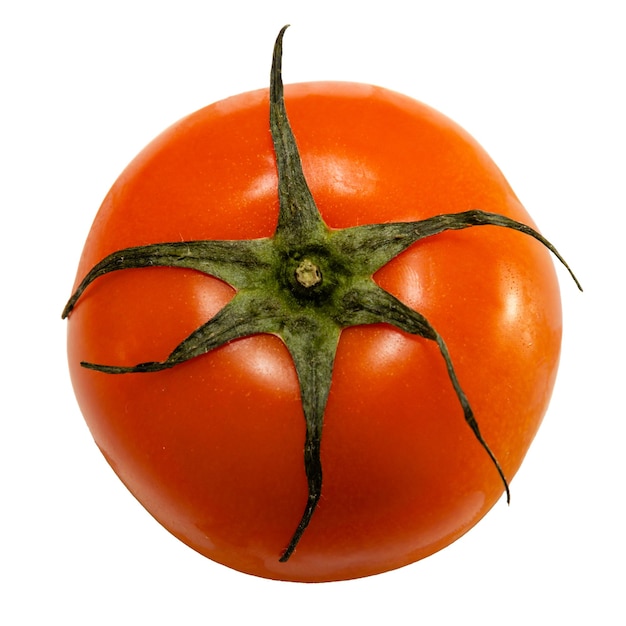 Photo closeup photo of ripe tomatoes